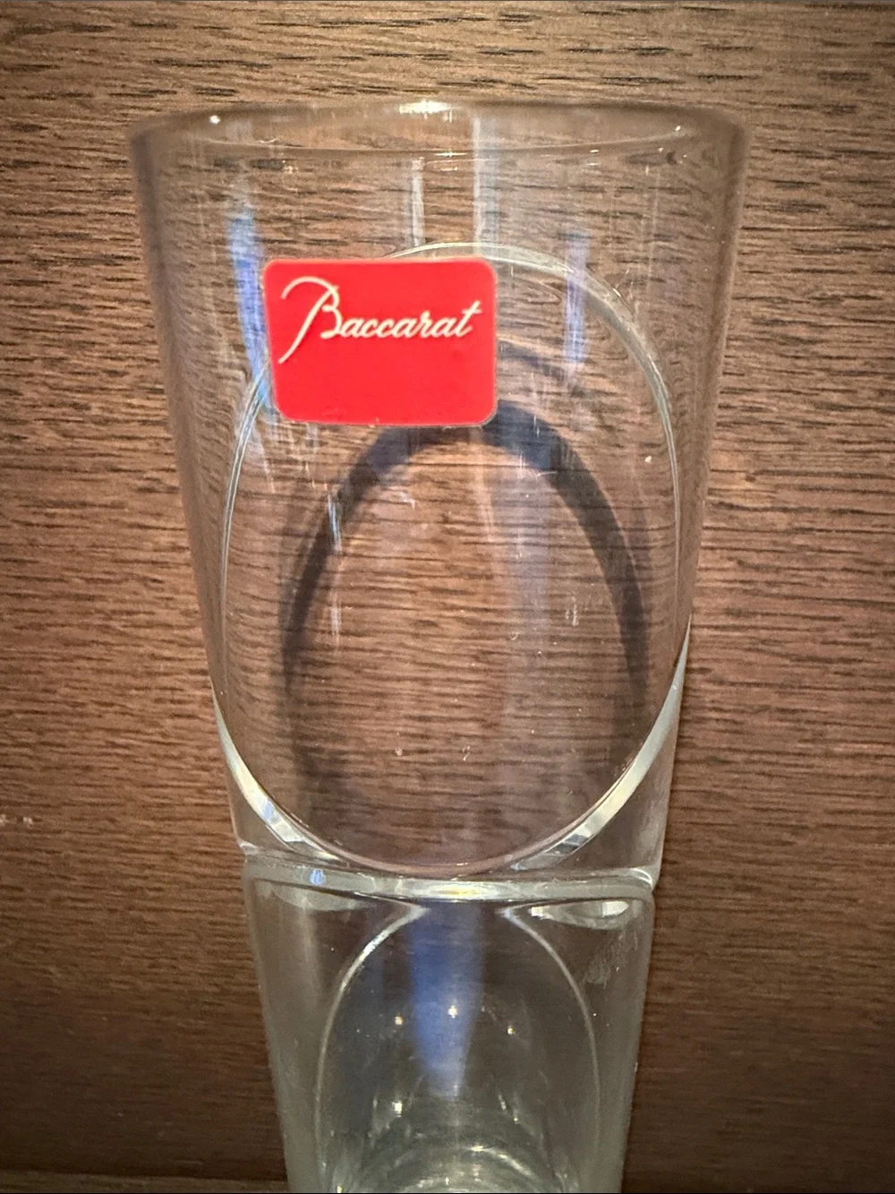 Baccarat Crystal Intangible Circle Vase 8.5